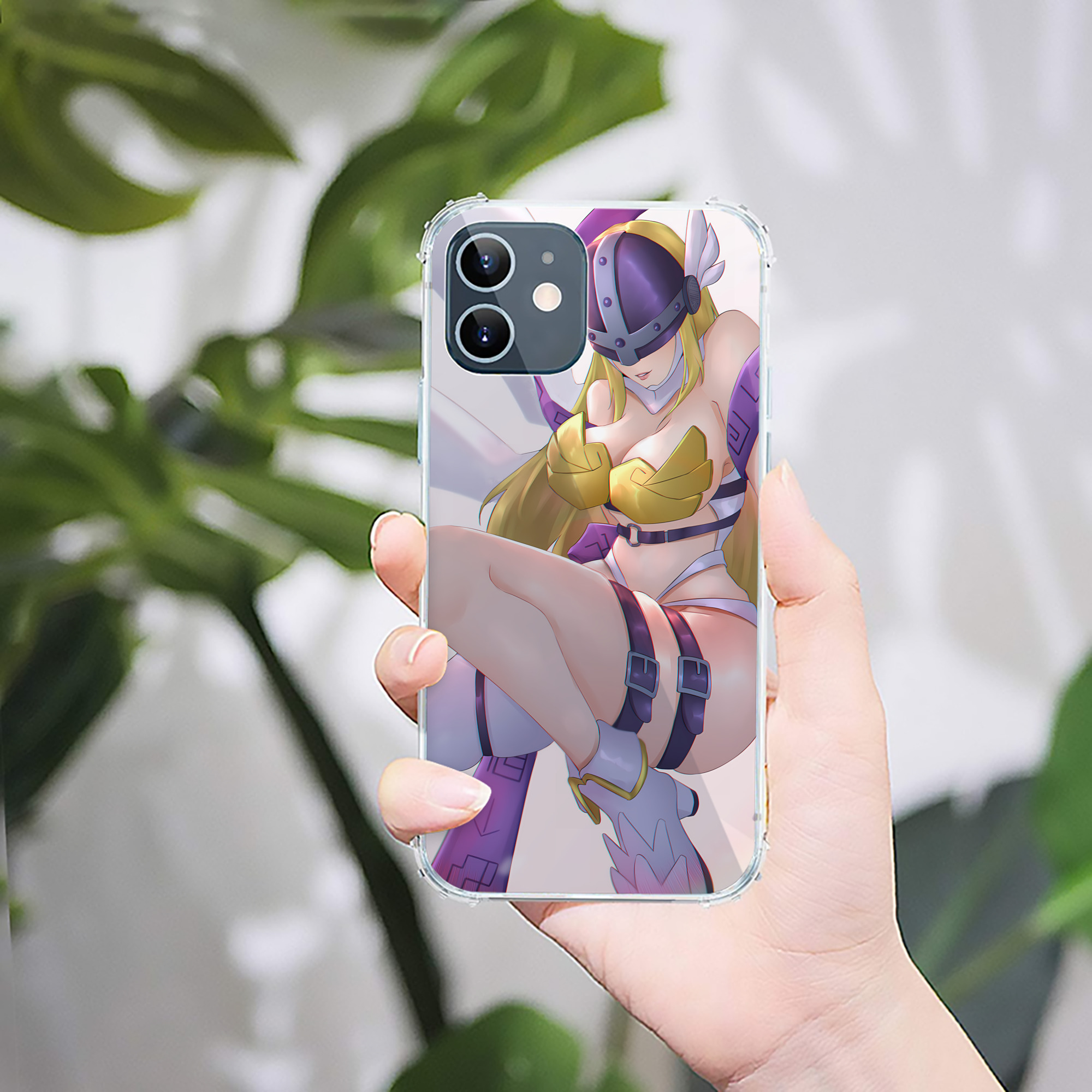 （画像用） Digimon デジタルモンスター/デジモン 【iPhone 12シリーズ対応】透明スマホケース（クリアソフトケース）